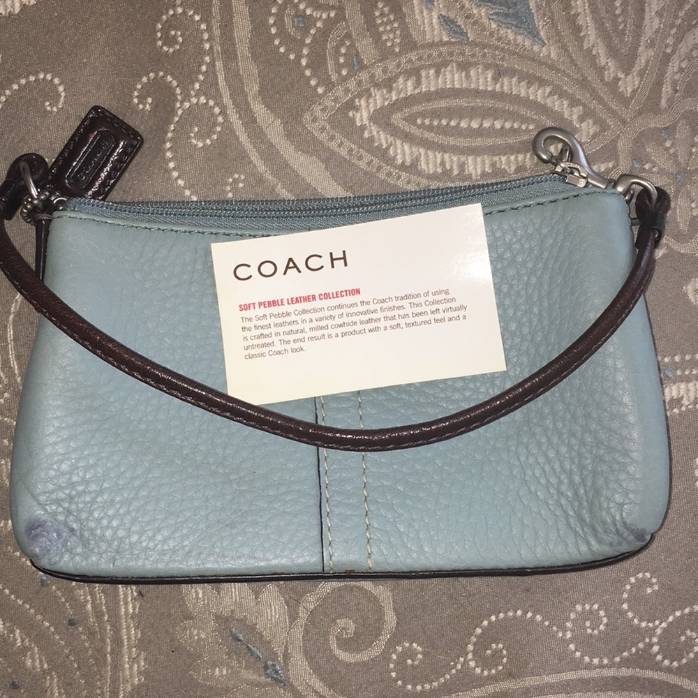 Authentic coach wristlet